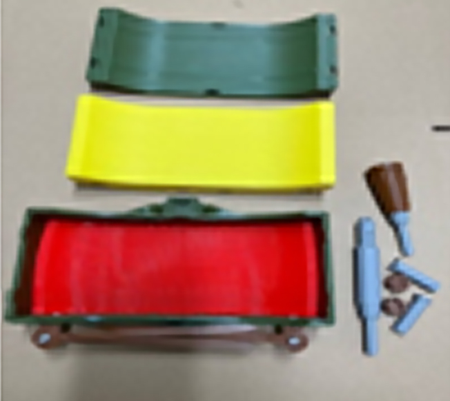 Протипіхотна міна МОН-50, макет розбірний